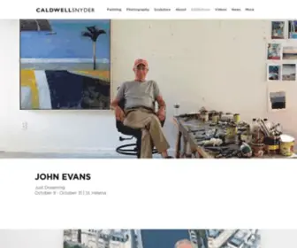 Caldwellsnyder.com(Caldwell Snyder Gallery) Screenshot