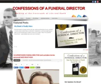 Calebwilde.com(CONFESSIONS OF A FUNERAL DIRECTOR) Screenshot