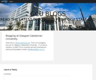 Caledonianblogs.net(GCU Blogs) Screenshot