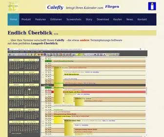 Calefly.de(Die etwas andere Terminplanungs) Screenshot