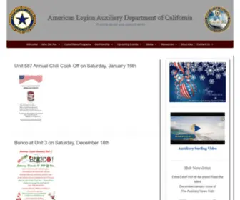 Calegionaux.org(ALL ABOARD THE FRIENDSHIP TRAIN SERVING VETERANS) Screenshot