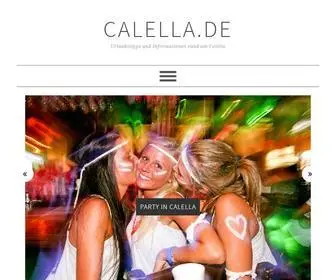 Calella.de(Local index) Screenshot