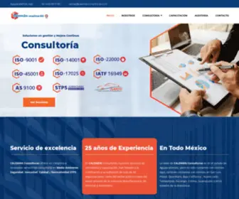 Calemanconsultores.com(C Alemán Consultores) Screenshot