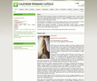 Calendarcatolic.ro(Calendar Romano) Screenshot