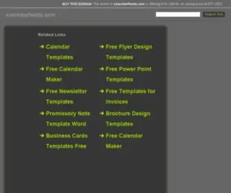 Calendarfeeds.com(CalendarFeeds) Screenshot