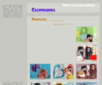 Calendarika.com(Create Your Own Printable Photo Calendars) Screenshot