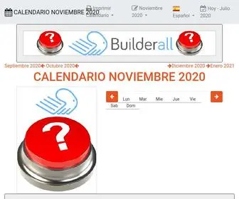 Calendario-Noviembre.com(CALENDARIO NOVIEMBRE) Screenshot