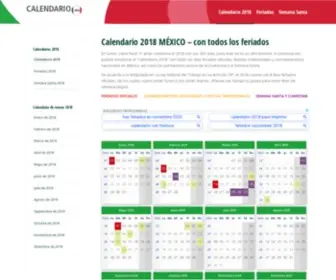 Calendario.mx(Calendario 2018) Screenshot