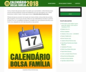 Calendariobolsafamilia2018.net Screenshot
