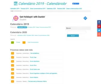Calendariobr.com.br(CalendÃ¡rio 2020) Screenshot