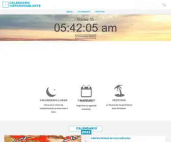 Calendariohispanohablante.com(Calendario Año 2024) Screenshot