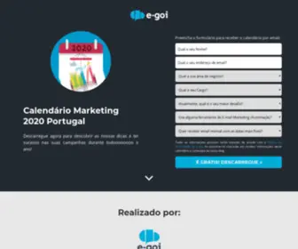 Calendariomarketing.pt(E-goi Ads) Screenshot