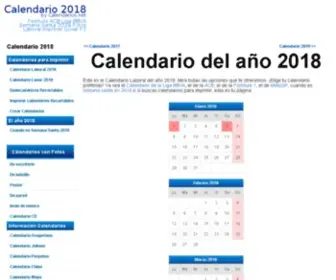 Calendarios.net(Calendario 2020) Screenshot