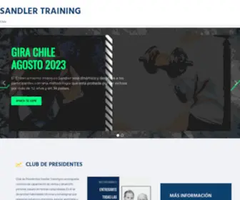Calendariosandler.cl(Sandler Training) Screenshot
