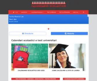 Calendarioscolastico.com(Calendari) Screenshot