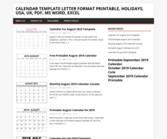 Calendarprintabletemplates.com(Calendarprintabletemplates) Screenshot