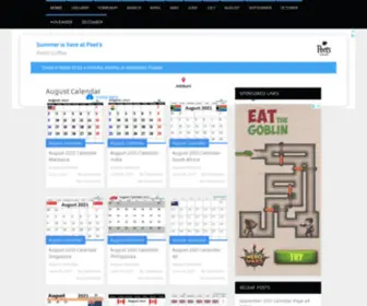 Calendarsdesign.com(Calendars Design) Screenshot