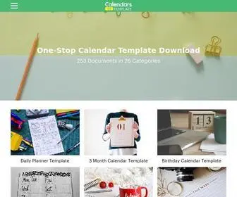 Calendarstemplate.net(One-Stop Forms & Templates Download) Screenshot