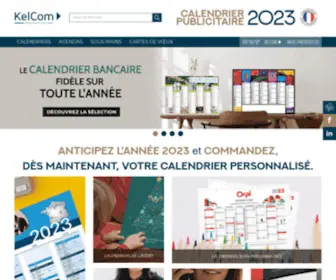 Calendriers-Publicitaires-Pro.com(Calendrier publicitaireCalendriers publicitaires Boissier) Screenshot
