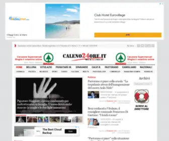 Caleno24Ore.it(Quotidiano online) Screenshot