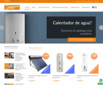 Calentadorespremium.com(Calentadores Premium) Screenshot