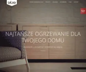 Caleo.pl(Elektryczne ogrzewanie podłogowe) Screenshot