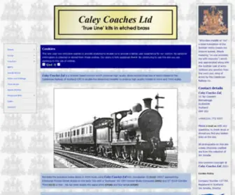 Caley.com(Caley Coaches) Screenshot