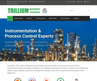 Calflow.com(Trillium Measurement and Control) Screenshot
