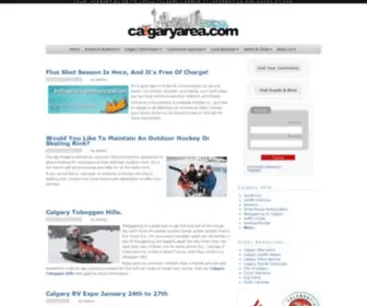 Calgaryarea.com(Calgary community) Screenshot