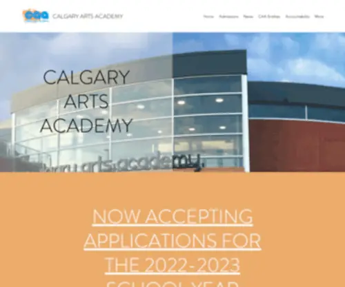 Calgaryartsacademy.com(Calgaryartsacademy) Screenshot