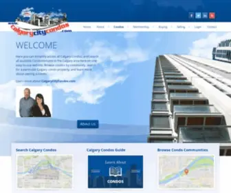 Calgarycitycondos.com(Calgary Condos for Sale) Screenshot