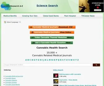 Calgarycmmc.com(Benefits of Cannabis Research) Screenshot