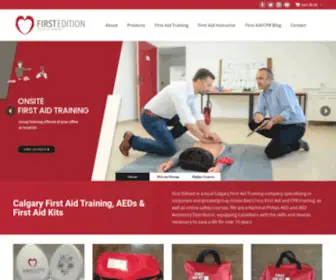 Calgaryfirstaidtraining.ca(First Aid Training Calgary) Screenshot