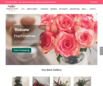 Calgarylocalflorist.ca(Calgary Local Florist) Screenshot