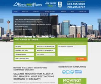 Calgarymovers.net(Calgary Movers) Screenshot