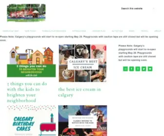 Calgaryplaygroundreview.com(Seeking out the best indoor and outdoor places to play in and around Calgary) Screenshot