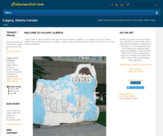 Calgaryselect.com(Calgary, Alberta Canada) Screenshot