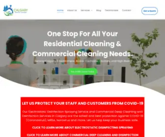 Calgarytrustedcleaners.com(Calgary Trusted Services) Screenshot