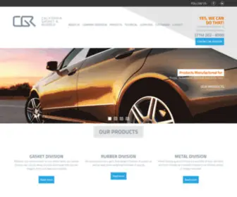 Calgasket.com(California, Gasket & Rubber) Screenshot