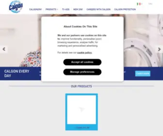 Calgon.ie(Calgon Water Softener) Screenshot