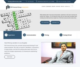 Calhardmoney.com(Hard Money Lenders Los Angeles) Screenshot