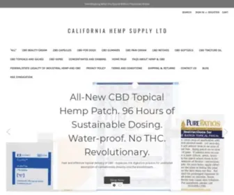 Calhempsupply.com(Hemp Oil for Sale) Screenshot