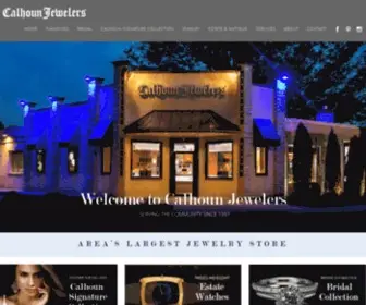 Calhounjewelers.com(Calhoun Jewelers) Screenshot