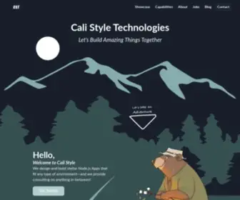 Cali-STyle.com(Web Design) Screenshot