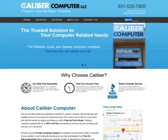 Calibercomputer.com(Caliber Computer) Screenshot