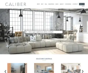 Calibernyc.com(New York City apartments for rent) Screenshot