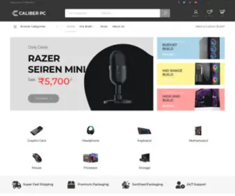 Caliberpc.in(The CaliberPC) Screenshot