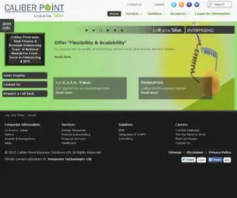 Caliberpoint.com(Caliber Point) Screenshot