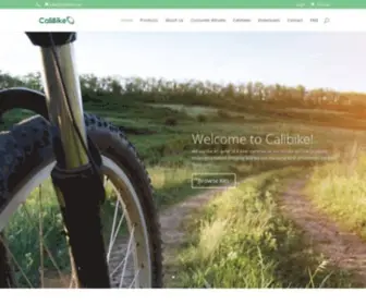 Calibike.com(Home) Screenshot