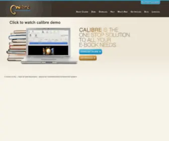 Calibre-Ebook.com(E-book management) Screenshot